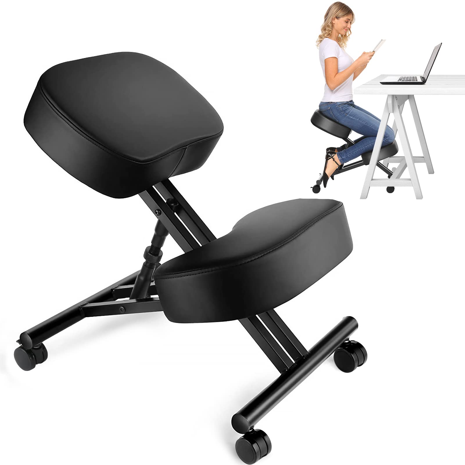Office Stool - 사무실용 인체공학적 무릎꿇이 의자, 가정 및