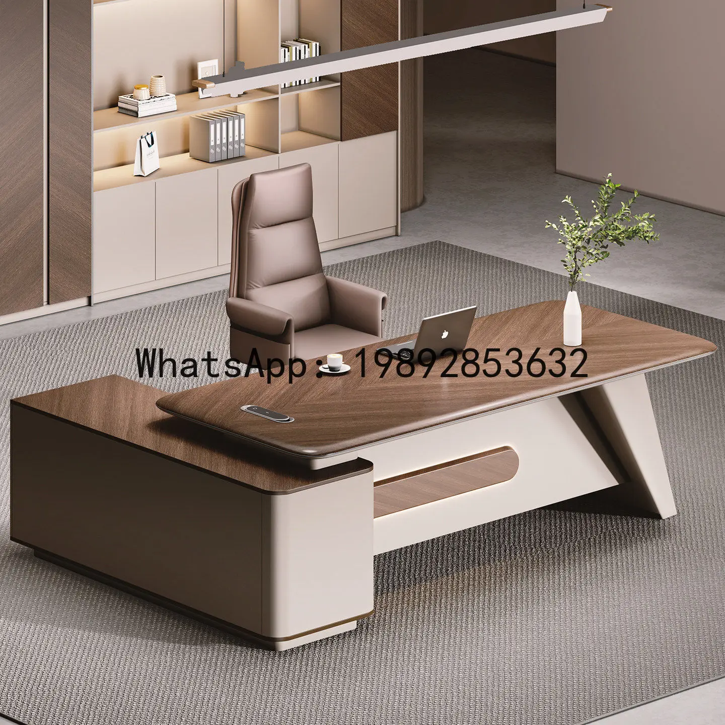 Office Chair - H5.15 보스 사무용 책상 세트 -