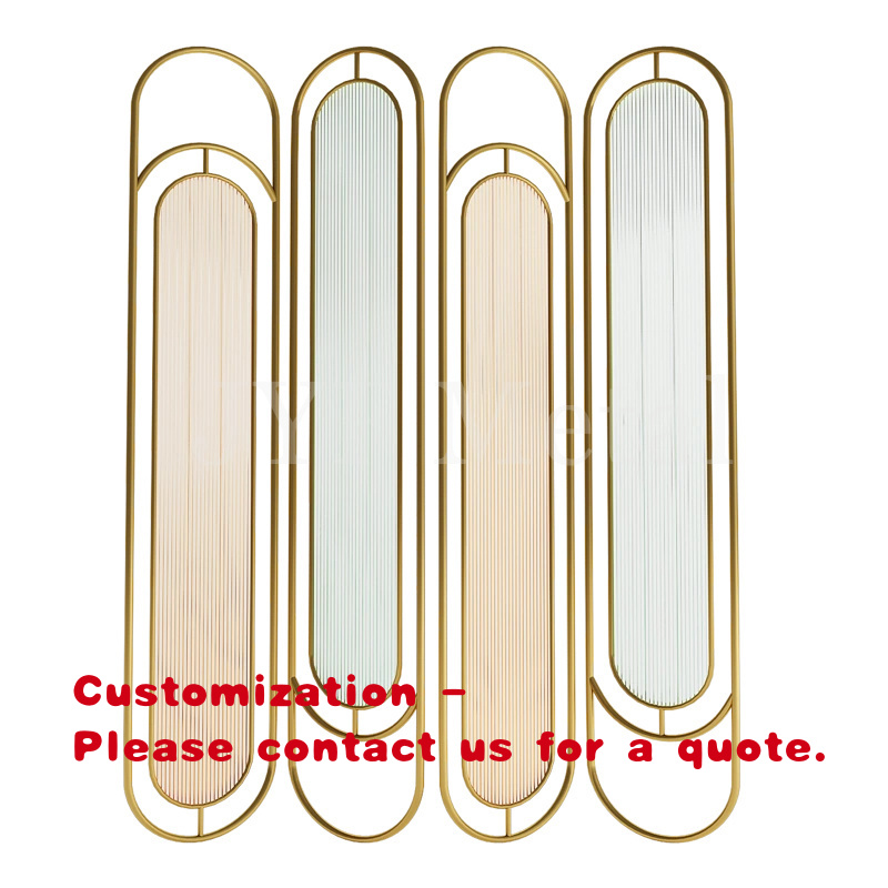 Partition Screen Divider - custom.EL807 레스토랑 장식용 스테인리스 스틸 프레임
