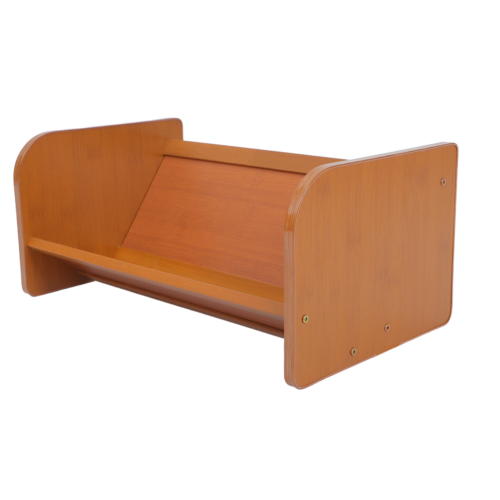 Desk Organizer - 대나무 소재의 LP 레코드 보관함, 파일