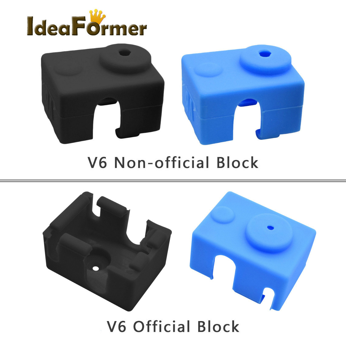 5pcs V6 실리콘 양말 3D 프린터 부품 지원 E3 - Printer Stand 리뷰 및 가격