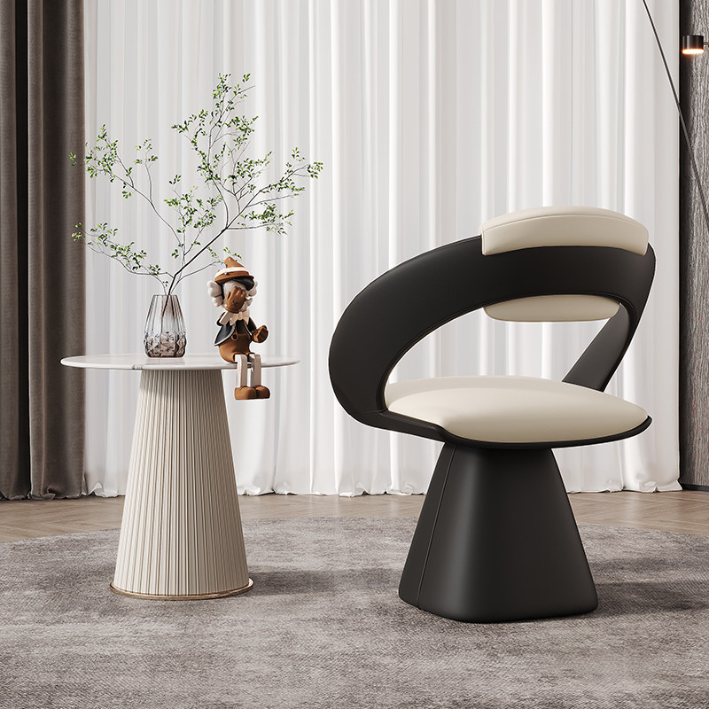 고급스러운 사무실용 화장대 의자, 회전식 나무 오스만, - Office Stool 리뷰 및 가격