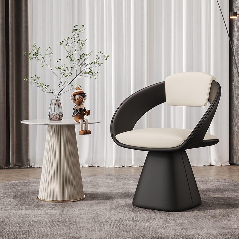 고급스러운 사무실용 화장대 의자, 회전식 나무 오스만, - Office Stool 리뷰 및 가격