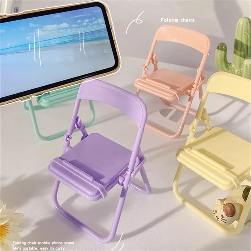 귀여운 의자 모양 휴대폰 거치대, 창의적인 데스크탑 정 - Desk Organizer 리뷰 및 가격