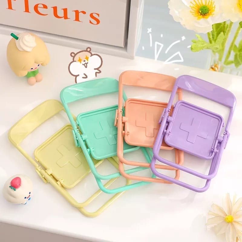 귀여운 의자 모양 휴대폰 거치대, 창의적인 데스크탑 정 - Desk Organizer 리뷰 및 가격