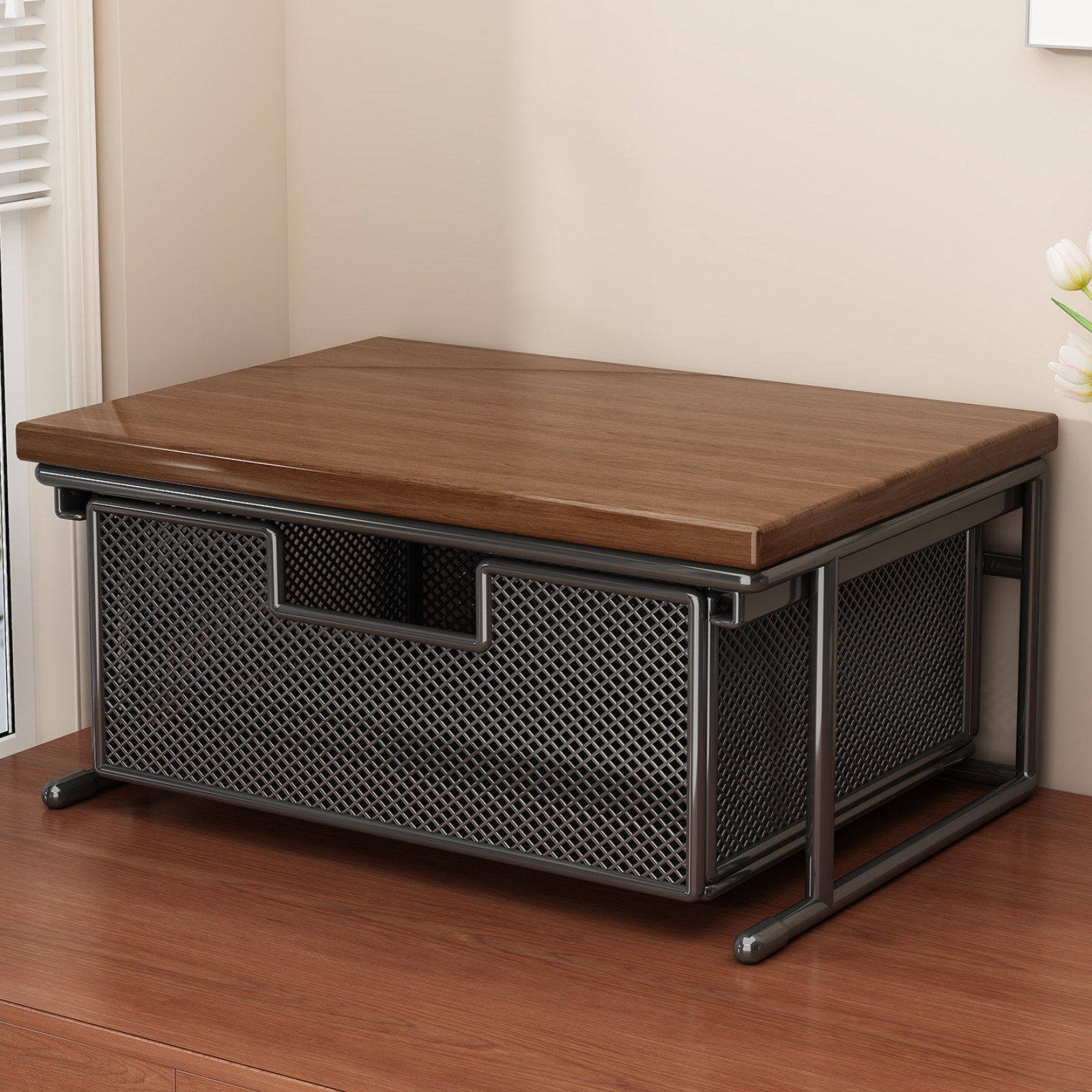서랍이 있는 프린터 스탠드 다용도 데스크탑 프린터 스탠 - Printer Stand 리뷰 및 가격